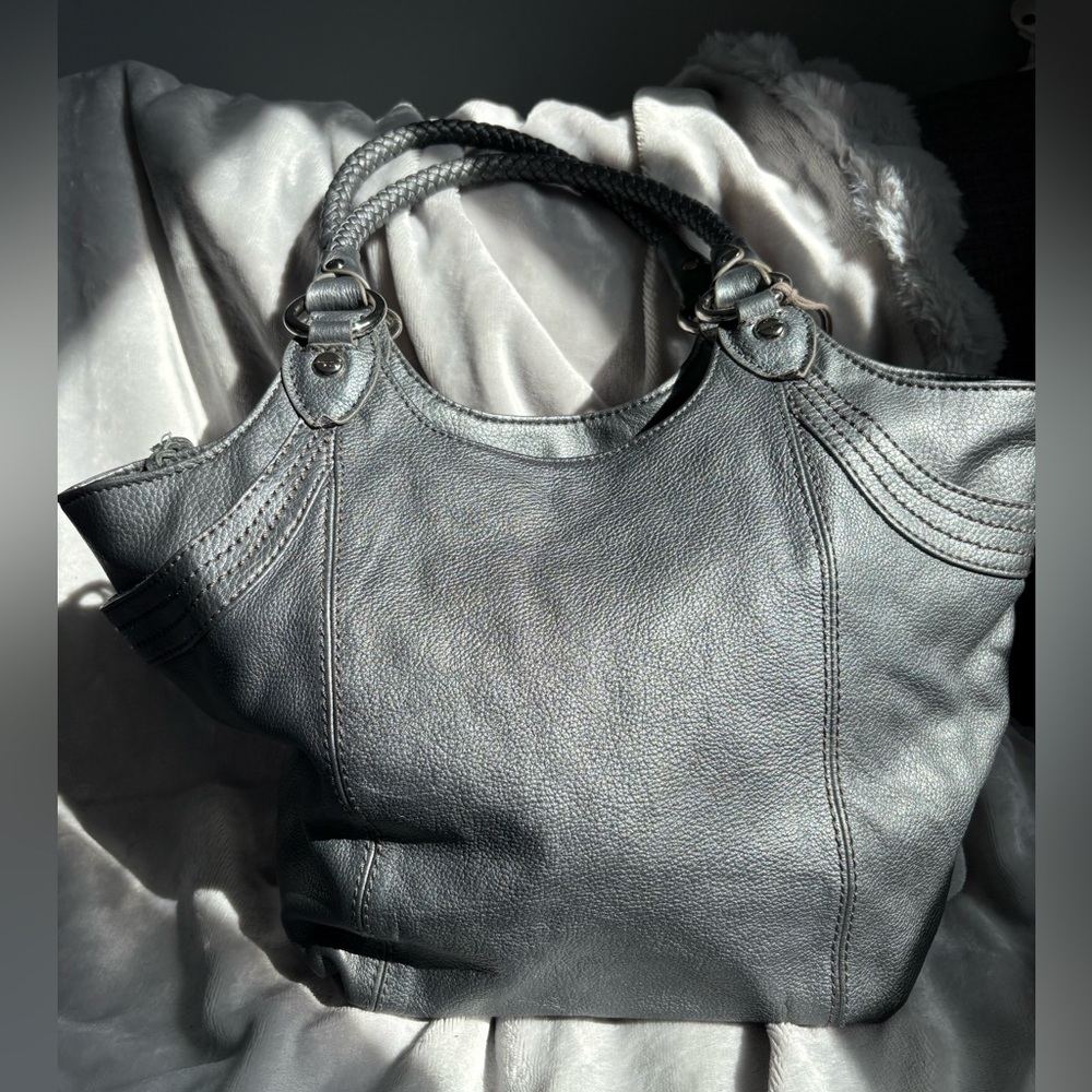 73. The Sak Hobo Shoulder Bag in Graphite